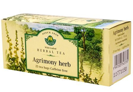 Agrimony Herb Tea Wild-Crafted Herbaria 25 tb,  25 g
