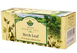 Birch Leaf Tea Wild-Crafted Herbaria 25 tb,  37.5 g