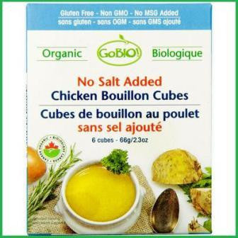 Chicken No Salt Bouillon Cubes Organic 15x66g