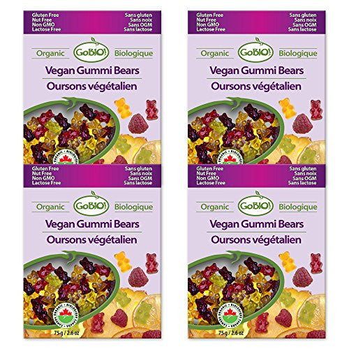 Vegan Bears Gummies Organic 10x75g