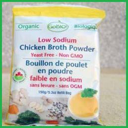 Chicken Powder Low Sodium Bouillon Organic 12x150g
