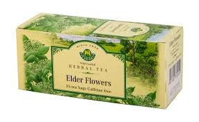 Elder Flowers Tea Wild-Crafted Herbaria 25 tb, 25 g