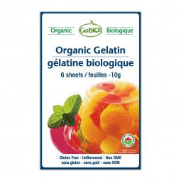Gelatin Sheets Organic 20x10g