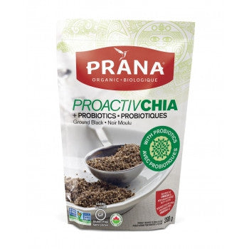 Proactive Chia Black Ground Organic, 2 probiotic strains, 6x200g