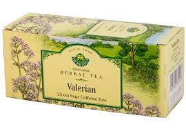 Valerian Root Tea Wild-Crafted Herbaria 25 tb,  37.5 g