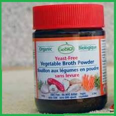 Vegetable Powder Yeast Free Bouillon Organic Vegan Kosher 6x100 g
